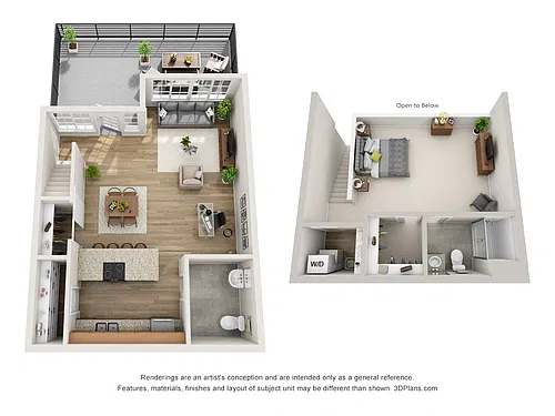 Floor plan Loft A2 Renovated