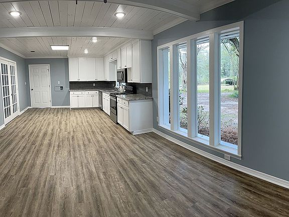Wood ceiling/new flooring