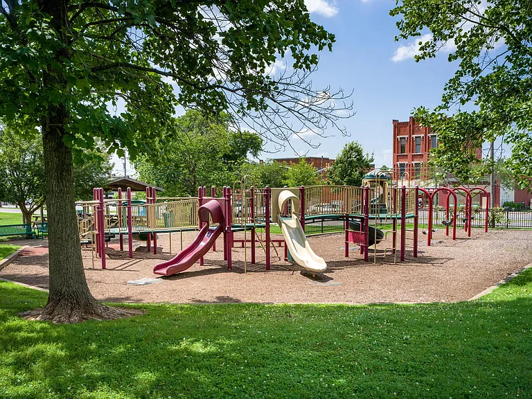 McKissack Park, just minutes from Modera Nations, offers a shady retreat with open green space and a playground perfect for afternoon adventures.