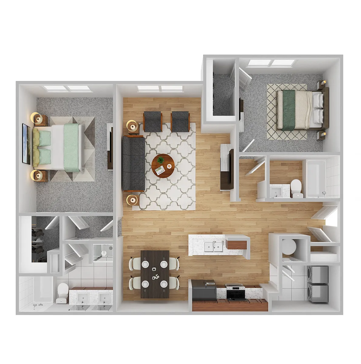 Floor plan B3