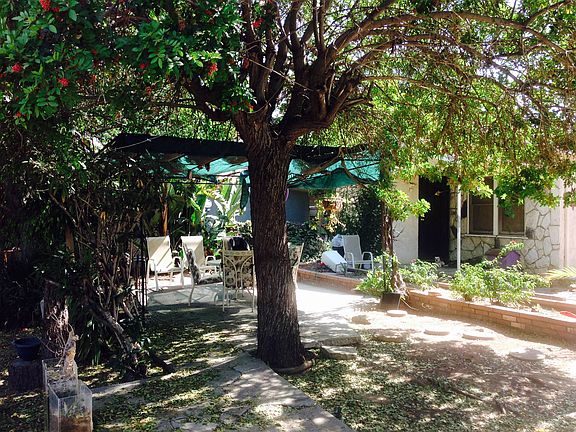 SFR's private tent in yard