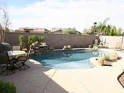 Custom Salt Water, In-floor S/C Play Pool, Lrg Lagoon area, Pebble Sheen Int.