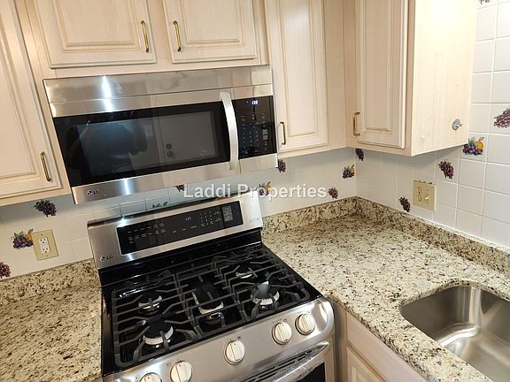 Granite Countertops Kitchen with Stainless steel Appliances