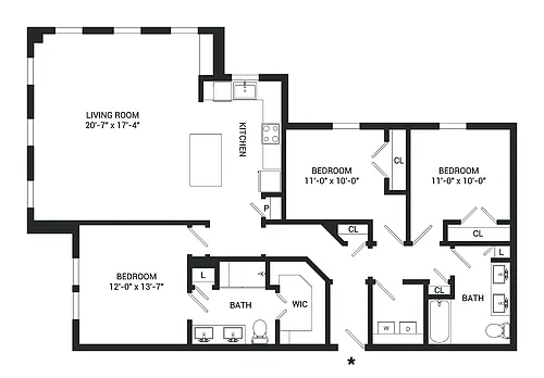 Floor plan C1