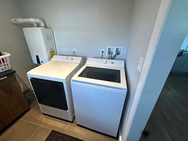 New Washer and Dryer