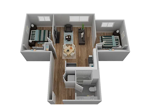 Floor plan A-2X1
