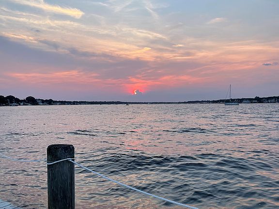 Dock to watch sunset