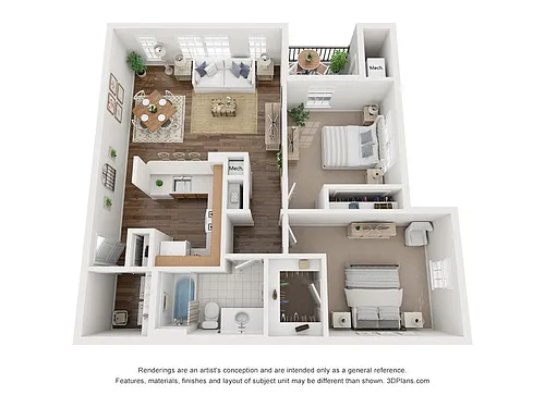 Floor plan B1