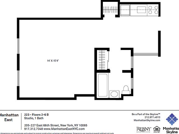 2nd image of 227 E 66th St #402