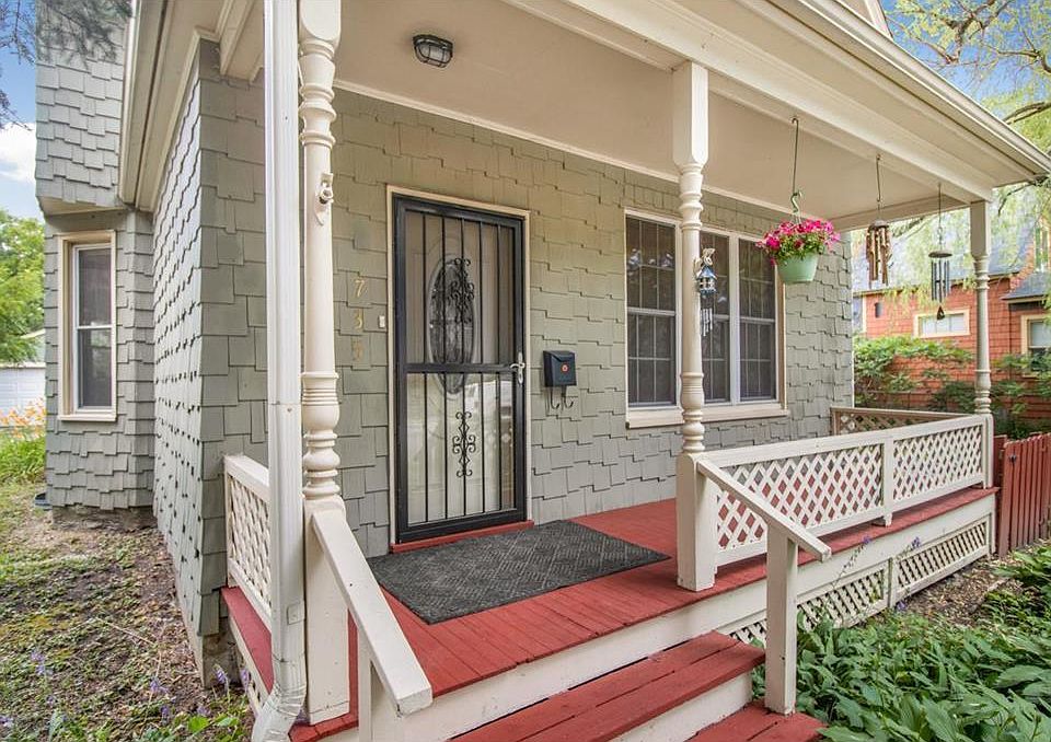 Open front porch and curb appeal