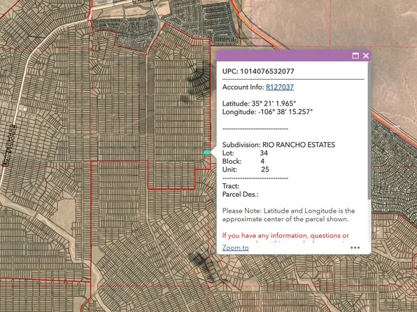 LOT 5 Package U25, Rio Rancho, NM 87144