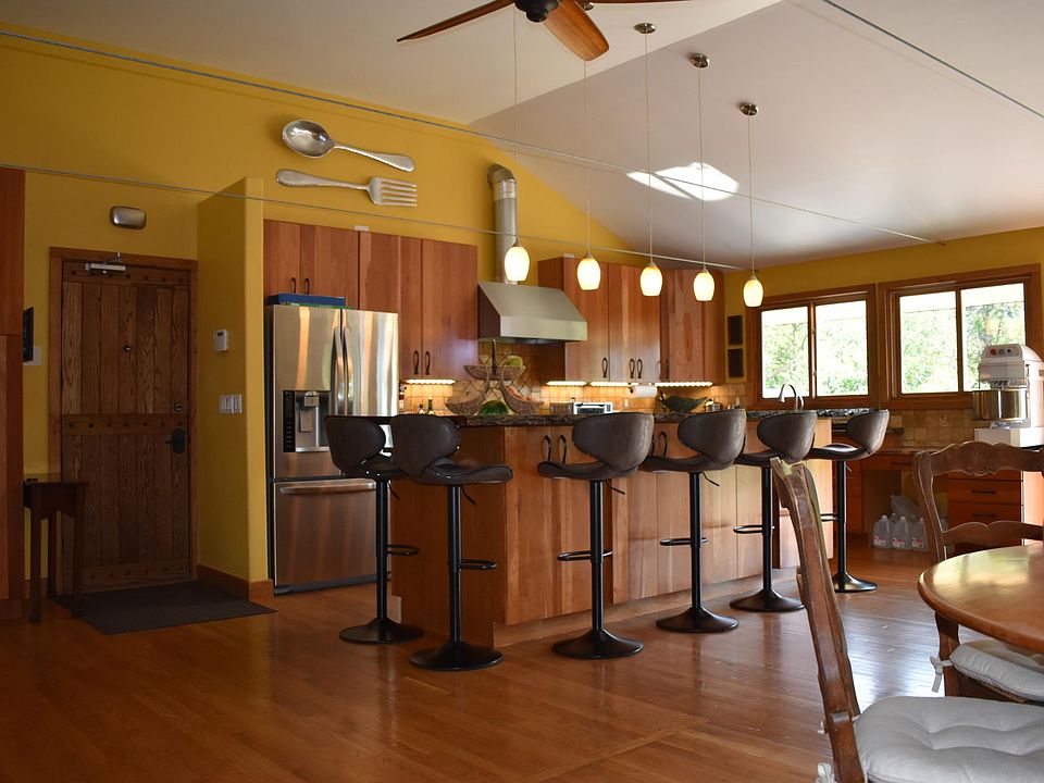 Gourmet Kitchen with Black Walnut Breakfast Bar