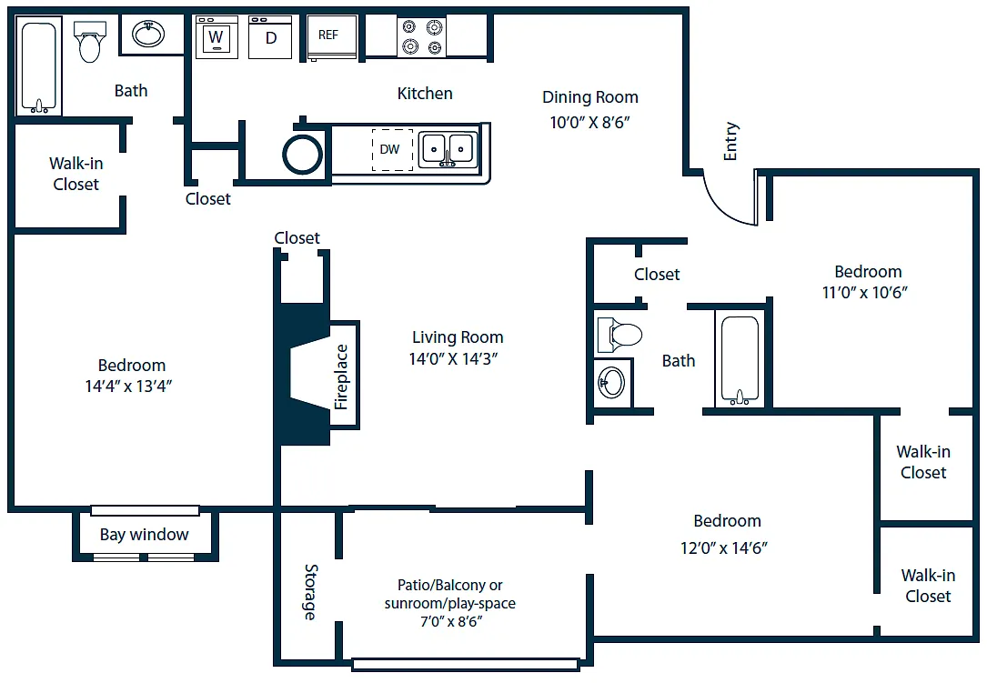 Floor plan C1