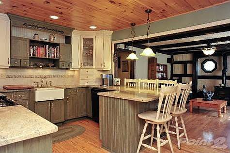 Top of the Line County Kitchen with Custom Cabinets