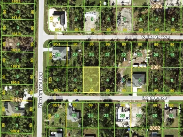 16426 LAGORE AVENUE LOT 3, PORT CHARLOTTE, FL 33954