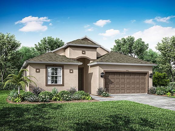 Sanibel new construction home plan by William Ryan Homes Tampa
