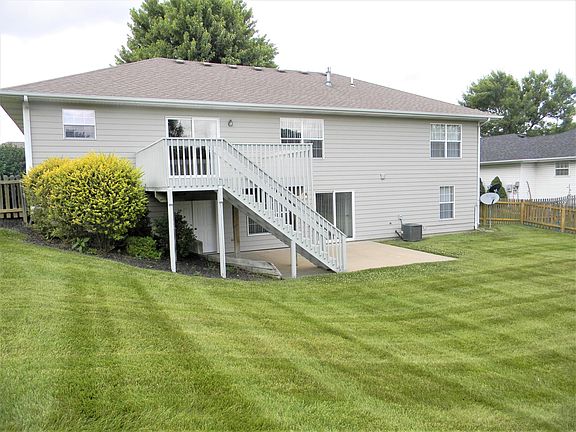 Deck with Stairs to Patio
