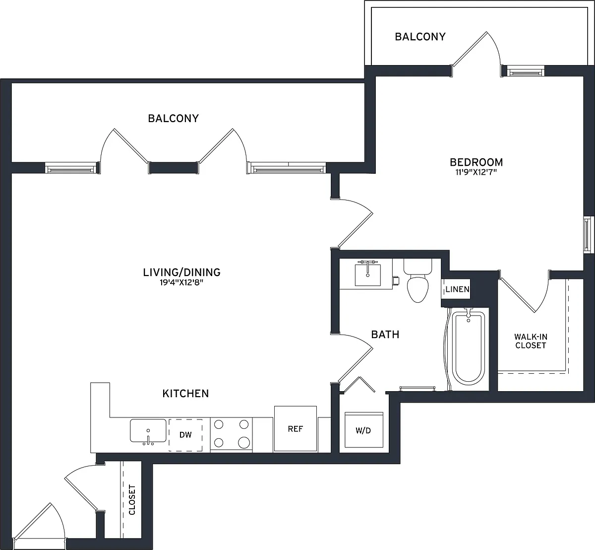 Floor plan A22