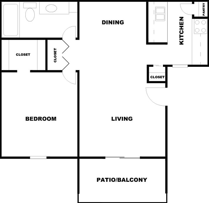 2nd image of 2410 S Kirkwood Rd #212