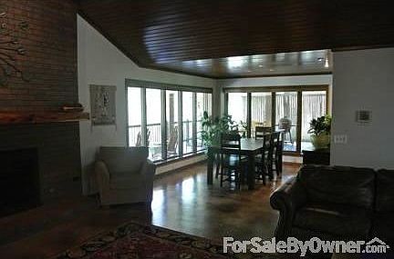 View of dining room from living room