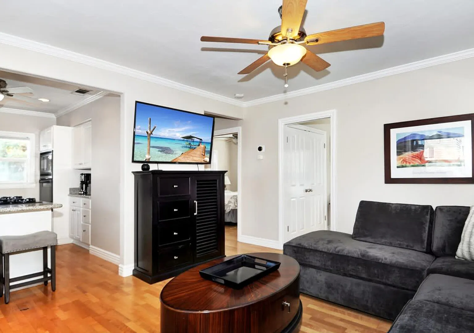 313 E Bay B | Sweet Bay Views from Spacious Deck — Photo 3