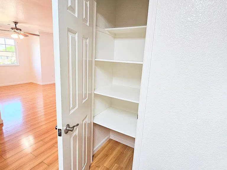 Only our 3-bedroom homes offer the pantry in the kitchen...