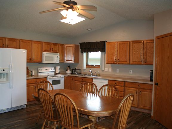 Kitchen with large pantry