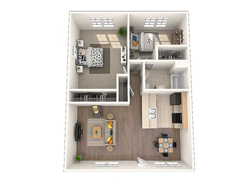 Floor plan Plan D
