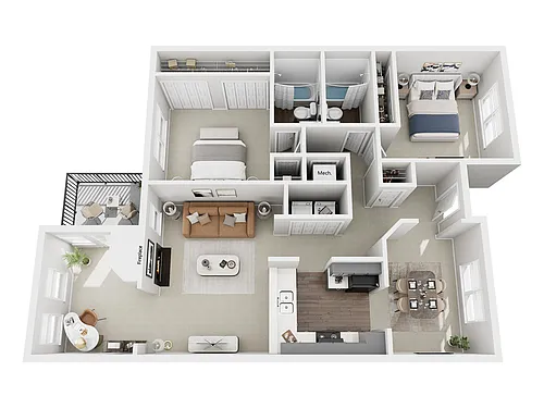 Floor plan Magnolia