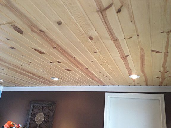 Laundry room ceiling