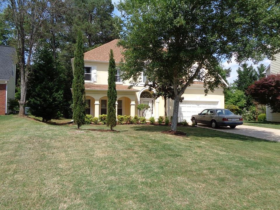 Street view of the front of the house