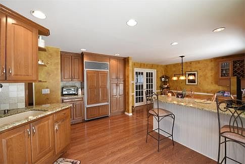 Expansive Kitchen with Granite