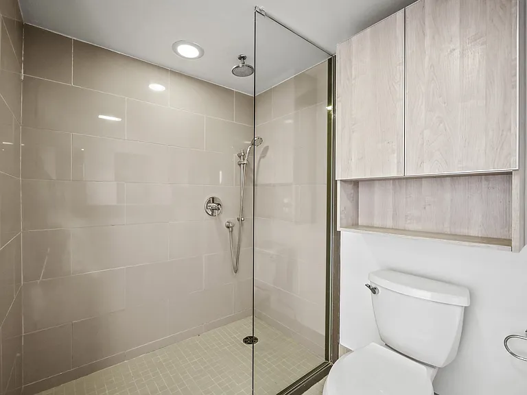 Master shower