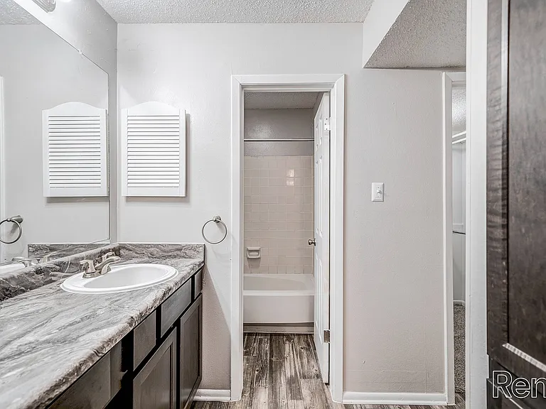 A3 Large One Bedroom Bathroom Vanity