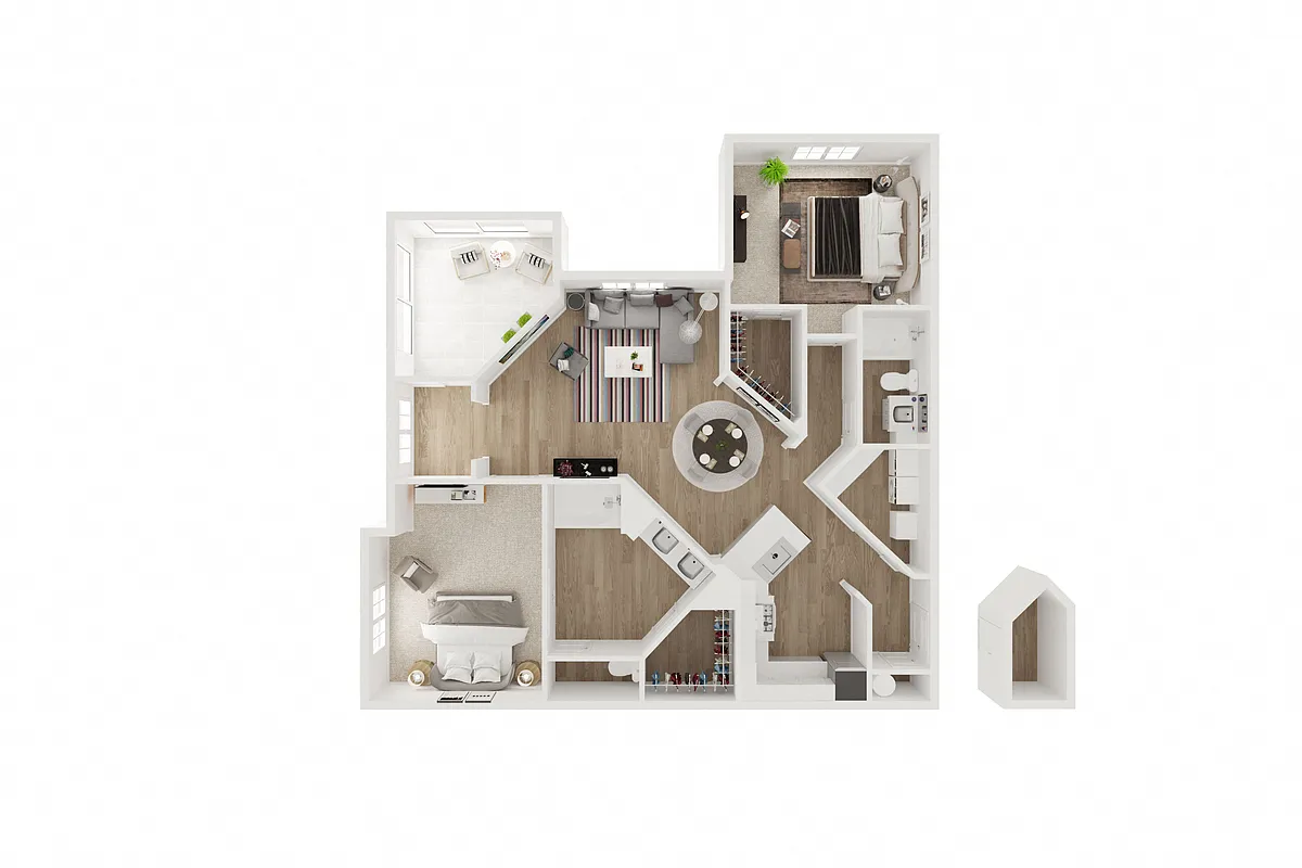 Floor plan La Veranda