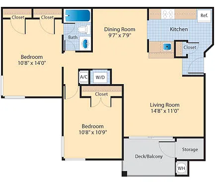 Floor plan B1