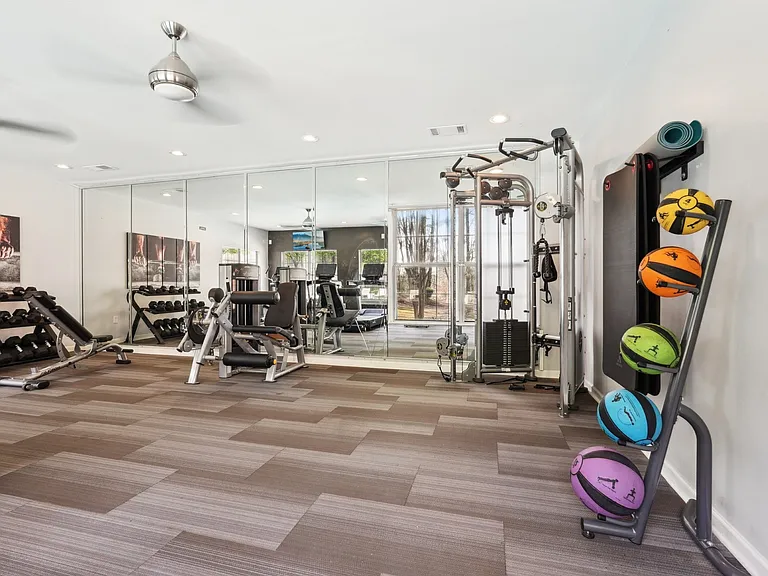 Modern Fitness Center at Gwinnett Pointe Apartments in Norcross, GA 30093