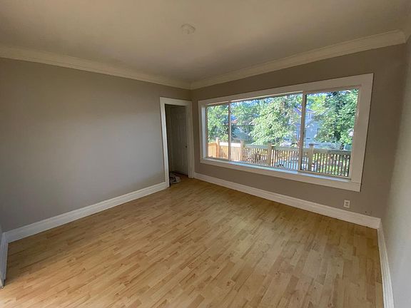 Living room and front porch