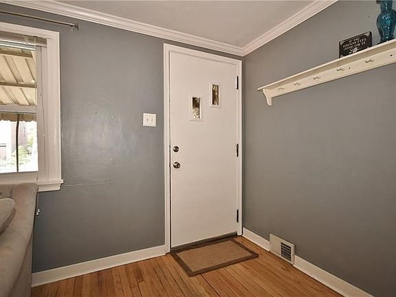 Gleaming hardwood floors