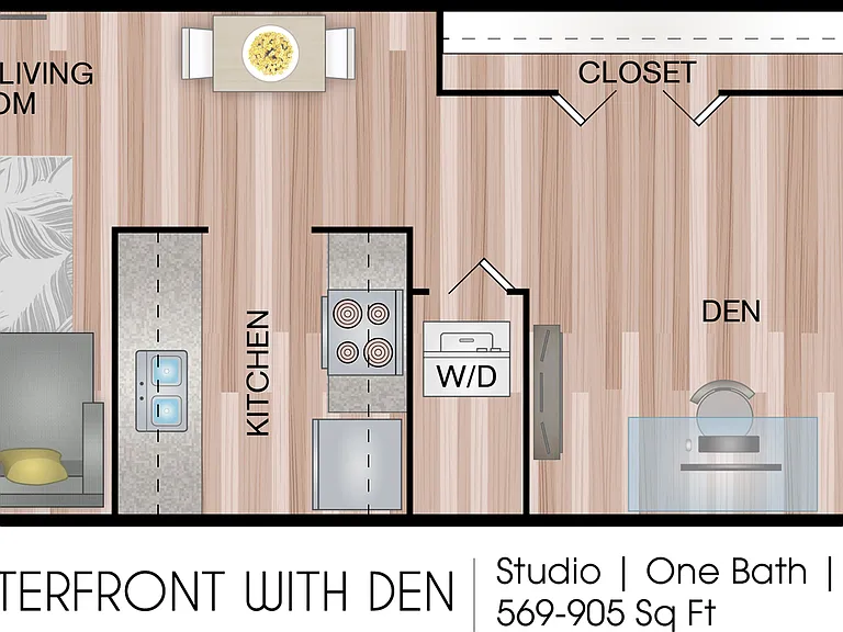 Waterfront with Den Waterfront with Den