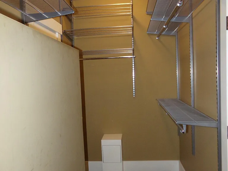 Primary closet