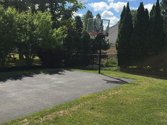 Backyard Basketball Court