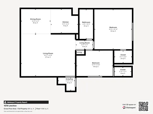 Floor plan 2X1 Floorplan A