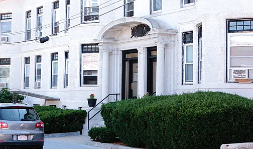 Building Entrance-Green Street Apartments Brookline MA