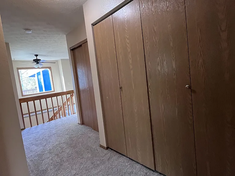 Washer and Dryer are behind these doors
