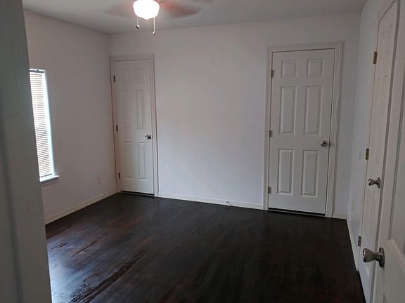 Master bedroom with 2 closets
