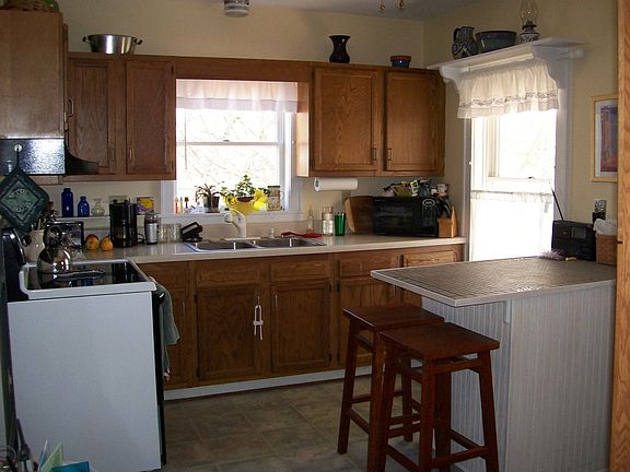 kitchen with island