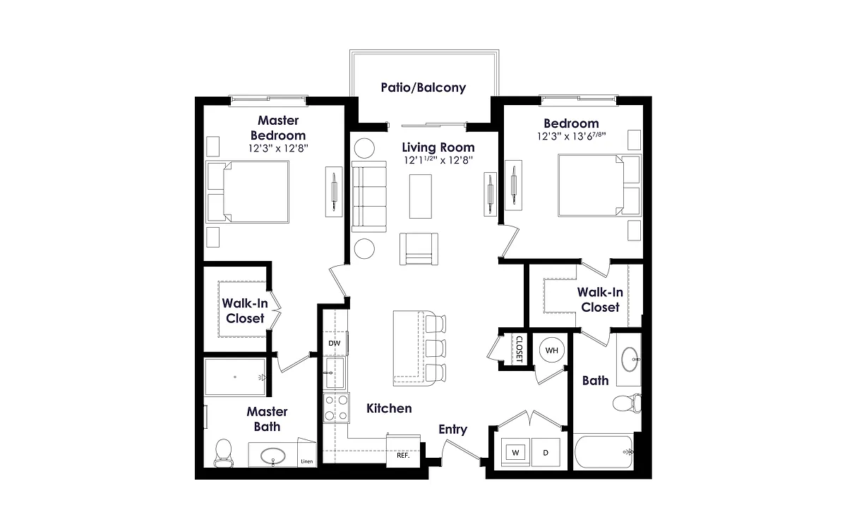 Floor plan B6