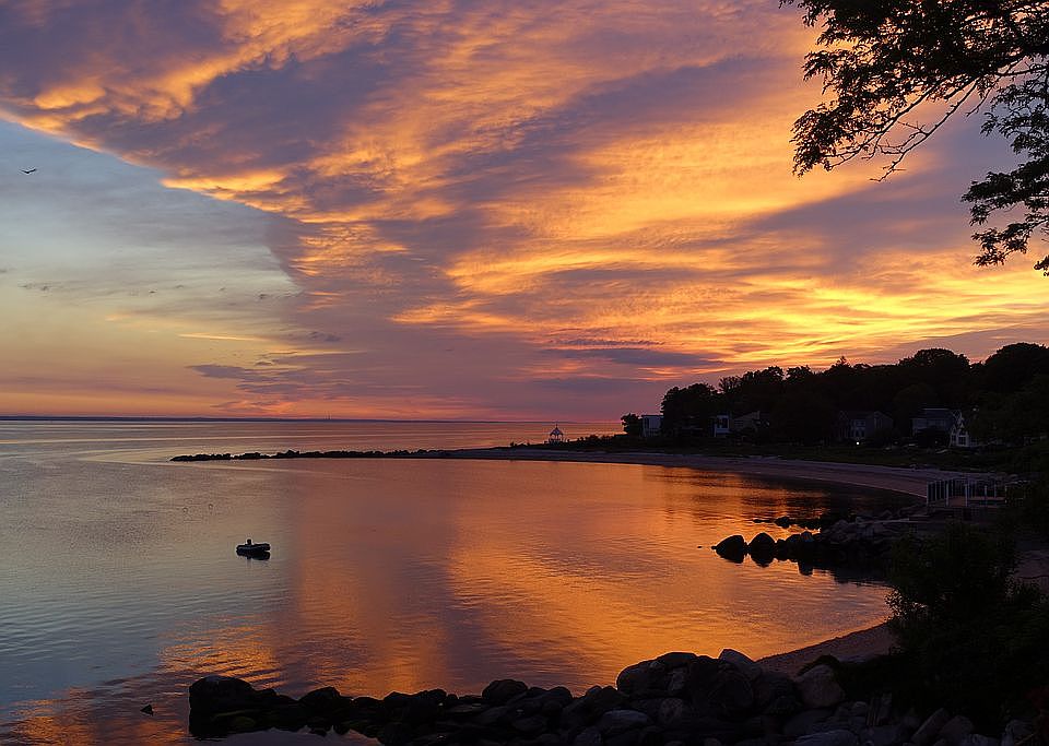 Sunrise from Leeward Cove