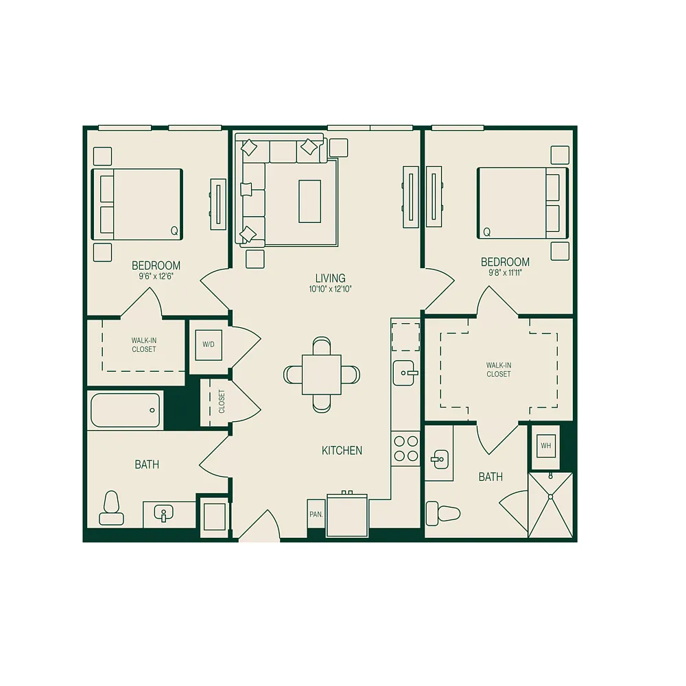 Floor plan B3